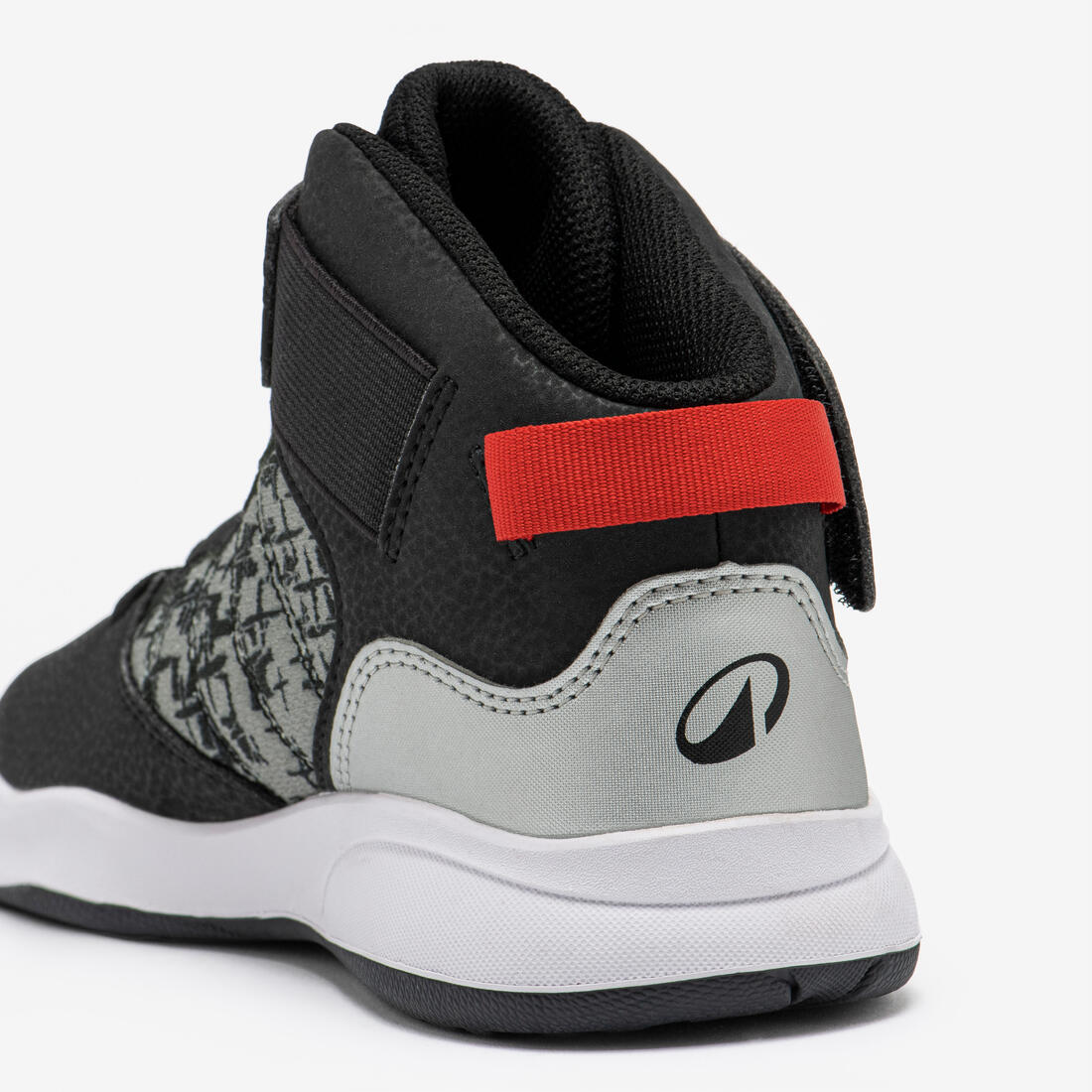 ZAPATILLAS DE BÁSQUETBOL NIÑO PRINCIPIANTE SE100 NEGRO - Image 4
