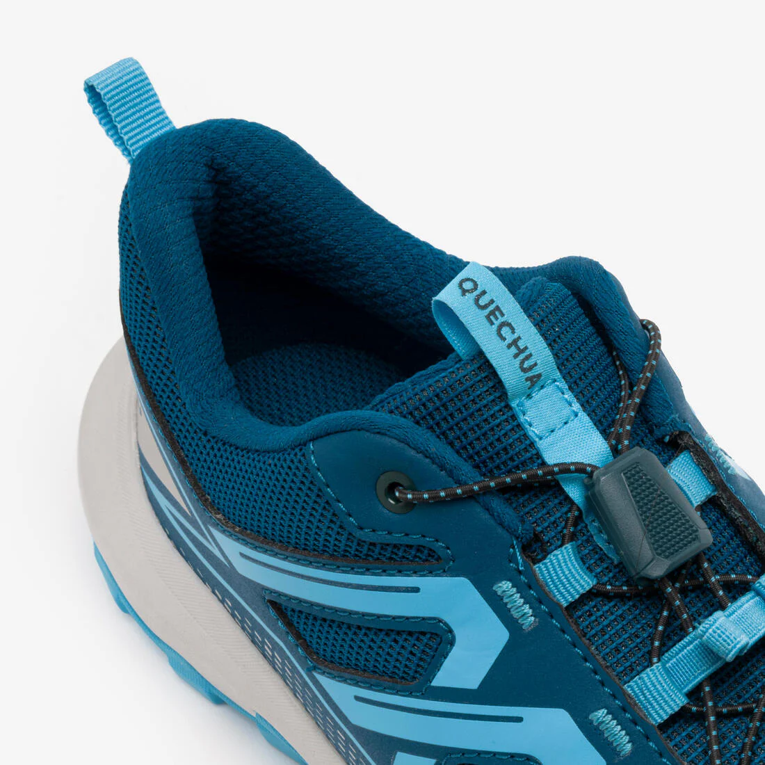 Zapatillas senderismo impermeables niños 35 a 38, Crosscrock cordones azul - Image 3