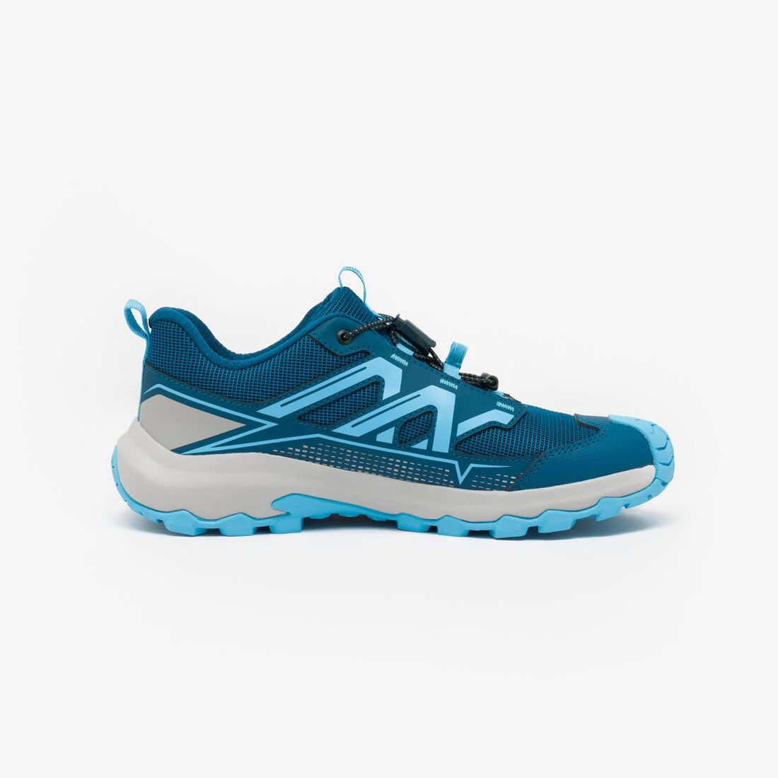 Zapatillas senderismo impermeables niños 35 a 38, Crosscrock cordones azul - Image 5