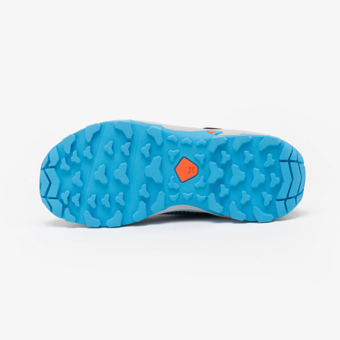 Zapatillas senderismo niños de la 24 a la 34, Crosscrock tira autoadherente azul - Image 3