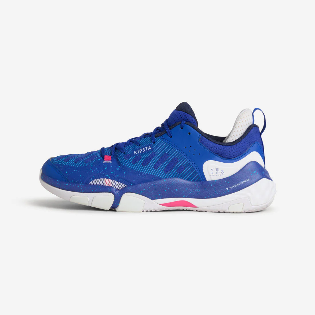 ZAPATILLAS DE VÓLEIBOL ADULTO CUSHION BAJAS AZUL