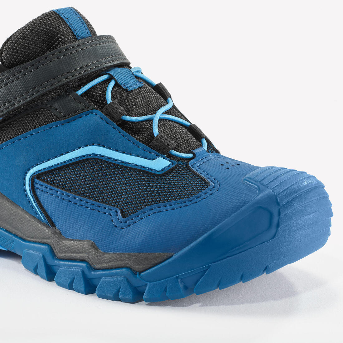 ZAPATILLAS IMPERMEABLES SENDERISMO NIÑOS VELCRO CROSSROCK AZUL - Image 7