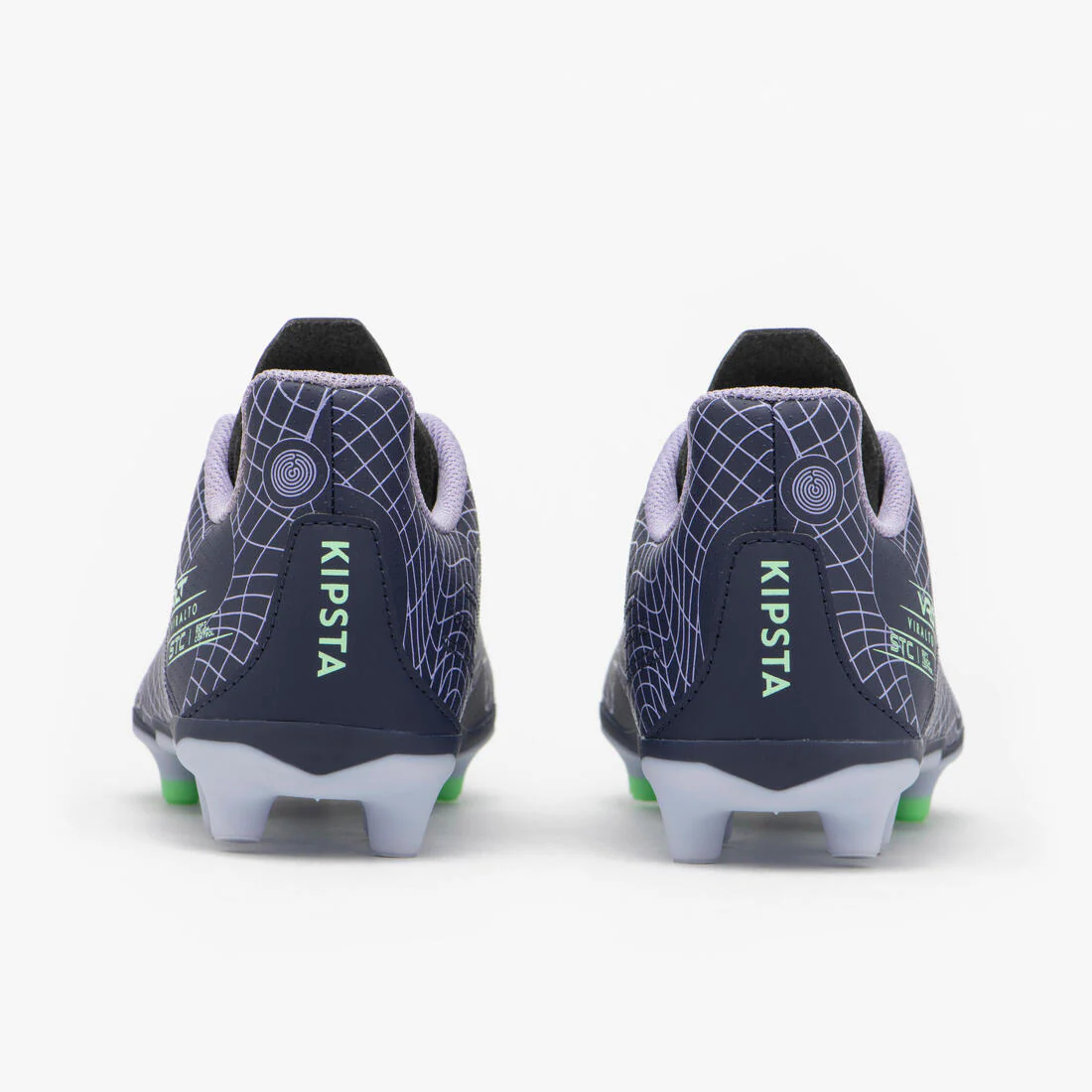 Botines de Fútbol Niño con Cordones Viralto I Campo Natural FG Rojos - Image 14