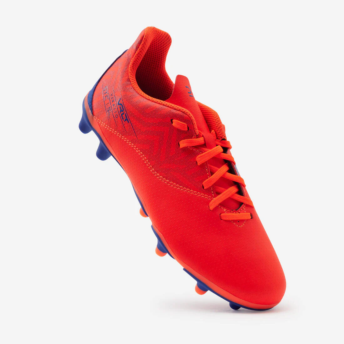 Botines de Fútbol Niño con Cordones Viralto I Campo Natural FG Rojos - Image 21