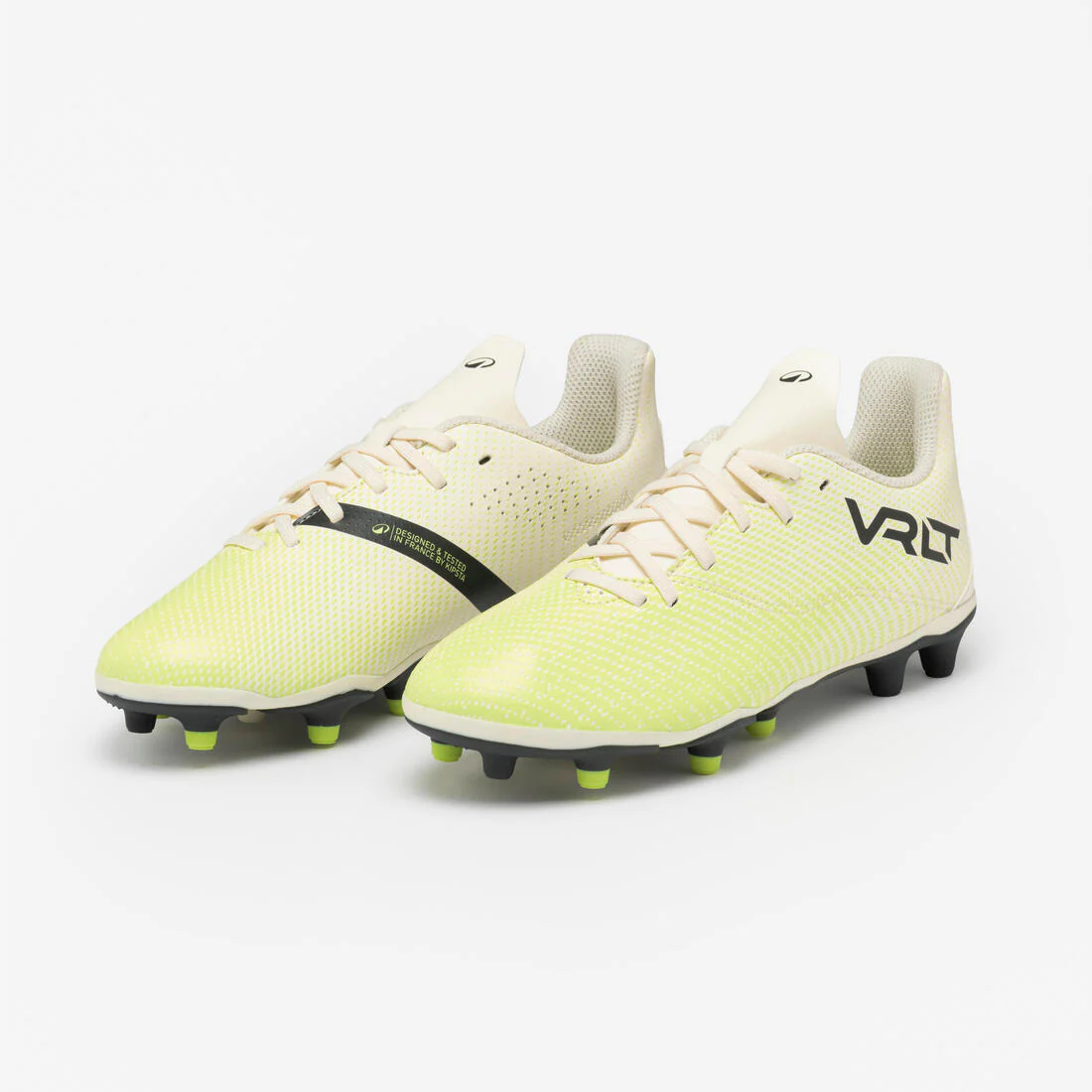 Botines de Fútbol Niño con Cordones Viralto I Campo Natural FG Rojos - Image 6
